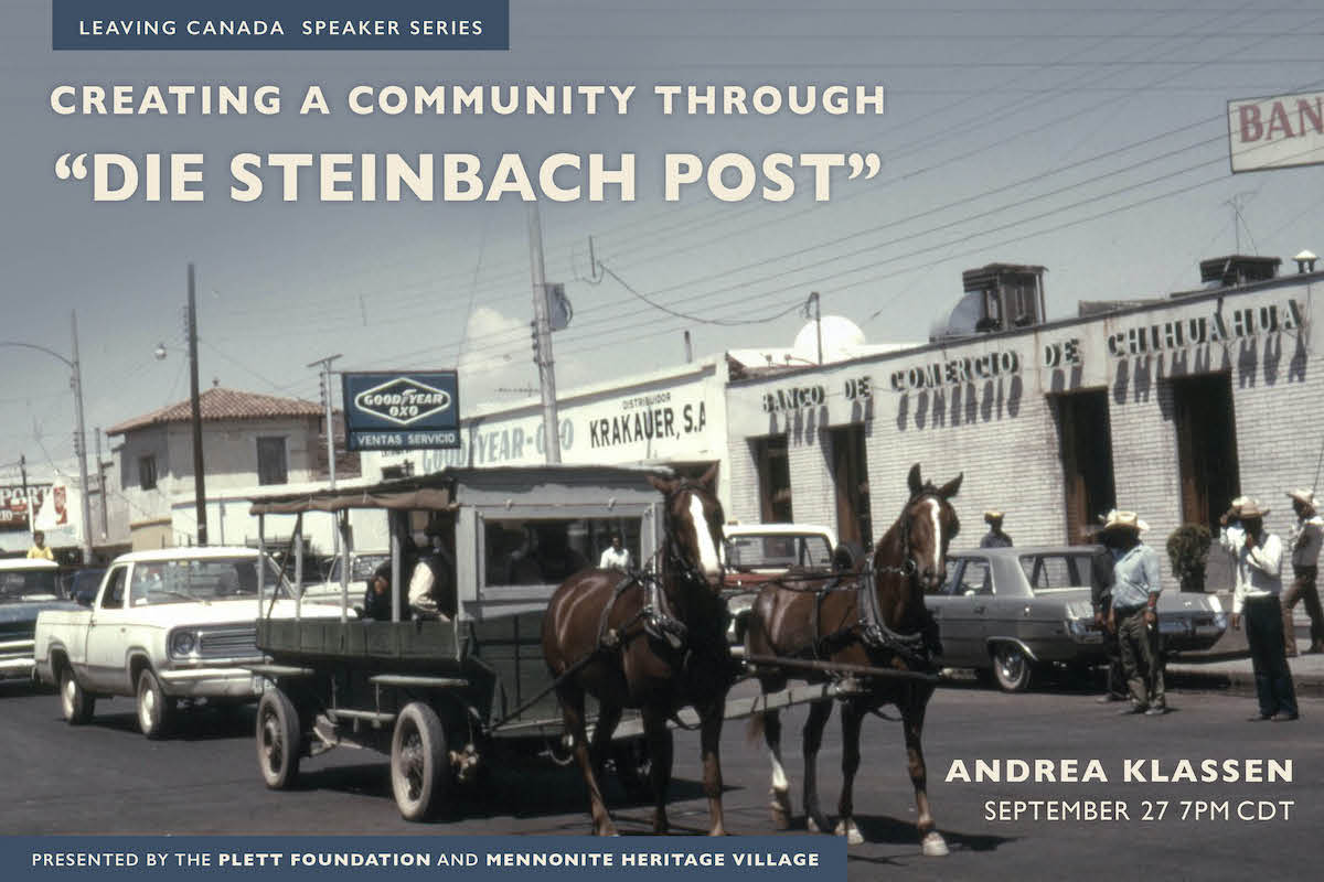 Featured image for “Creating a Community through “Die Steinbach Post””