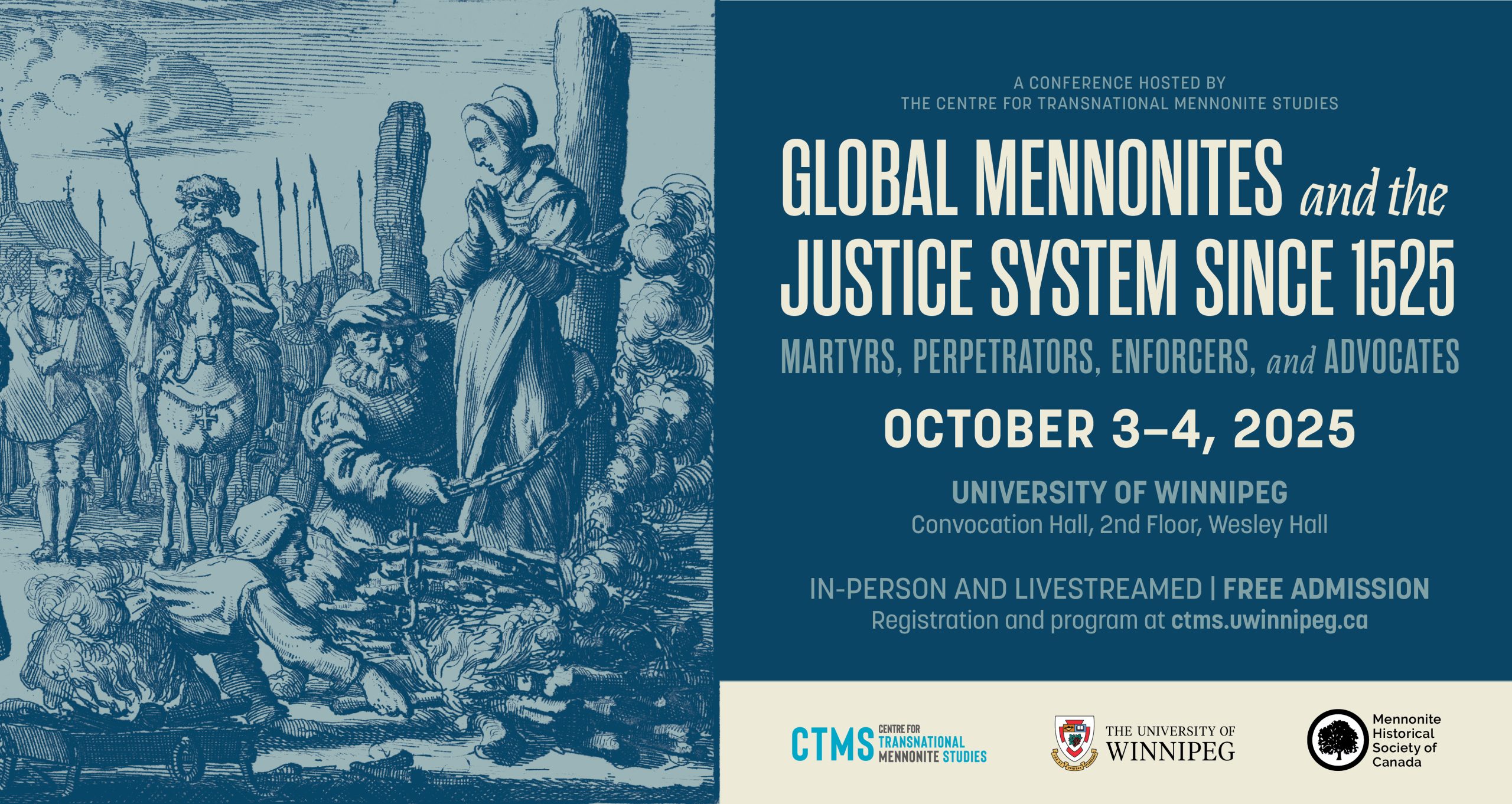 Featured image for “Global Mennonites and the Justice System Since 1525: Martyrs, Perpetrators, Enforcers, and Advocates”